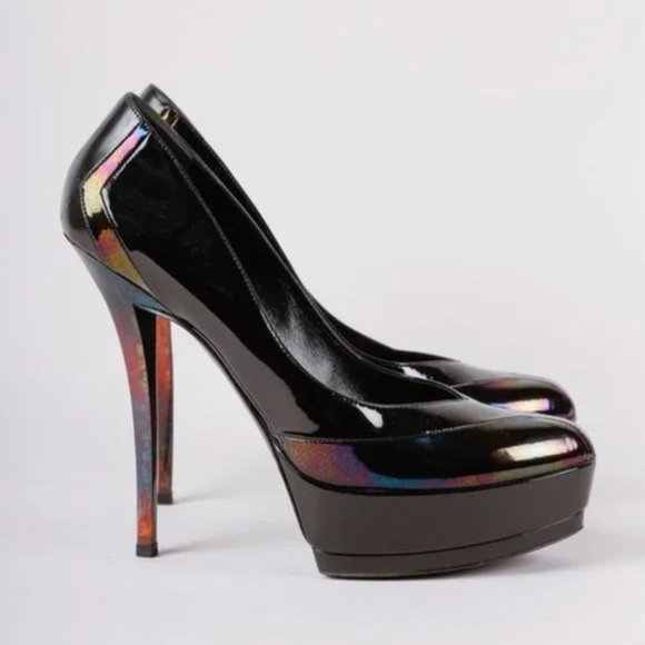 Gucci Oil Slick Platform Stiletto - Picture 1 of 9